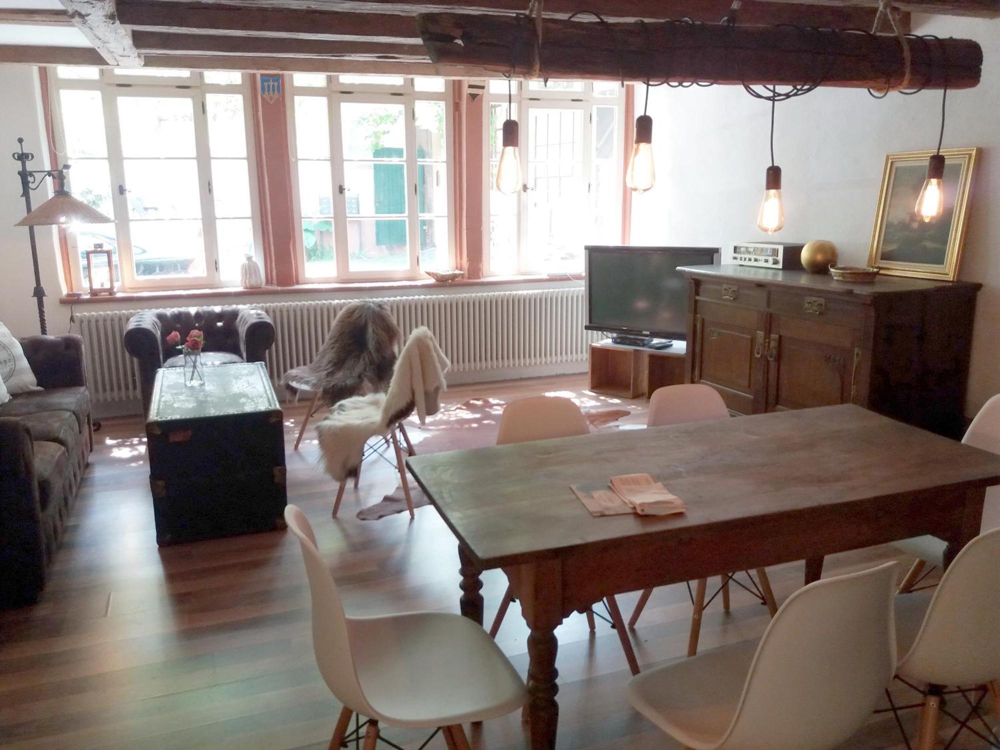 Historischer Adelshof Am Marktplatz, Atelier 70 M² Weinheim Extérieur photo